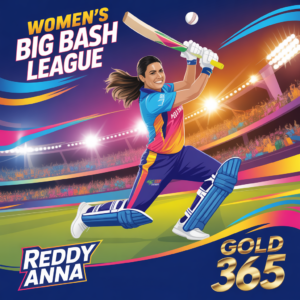 Women’s Big Bash League team batting during match