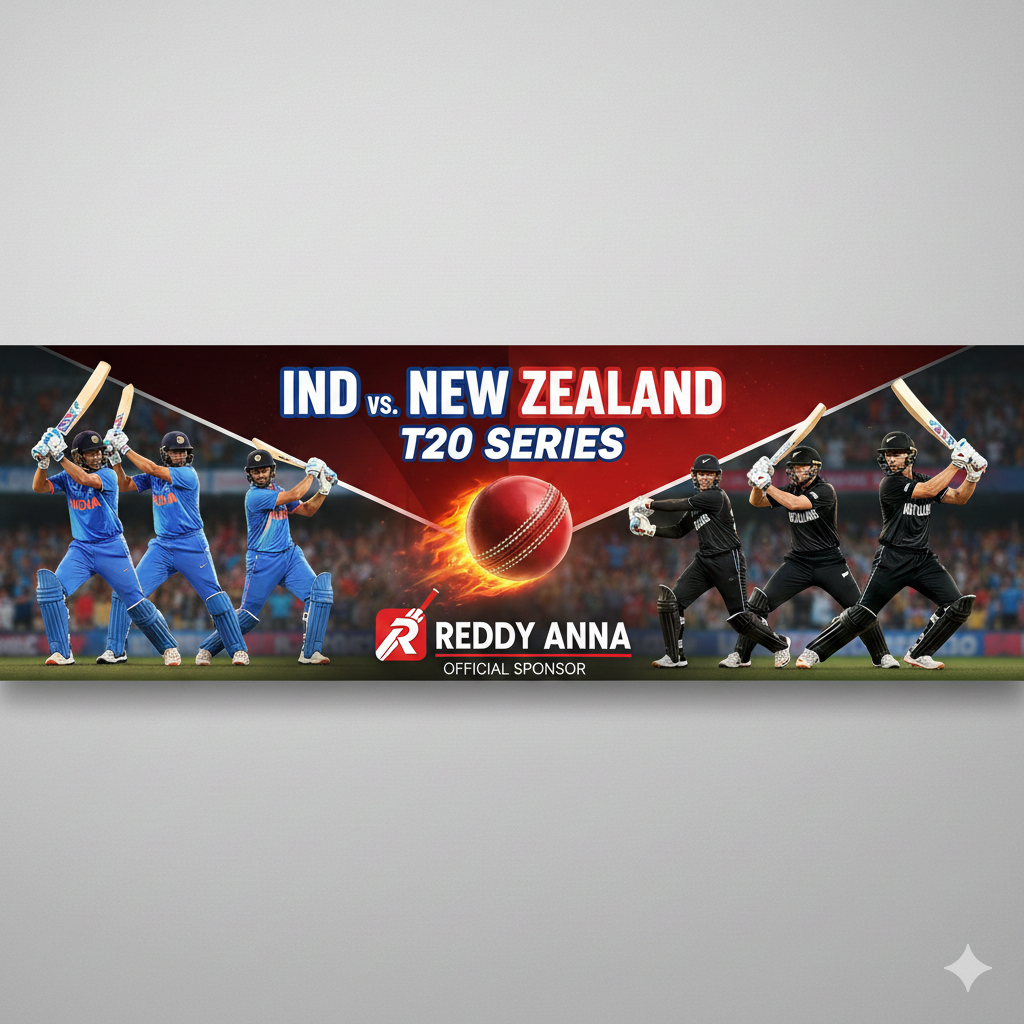 India New Zealand T20 banner