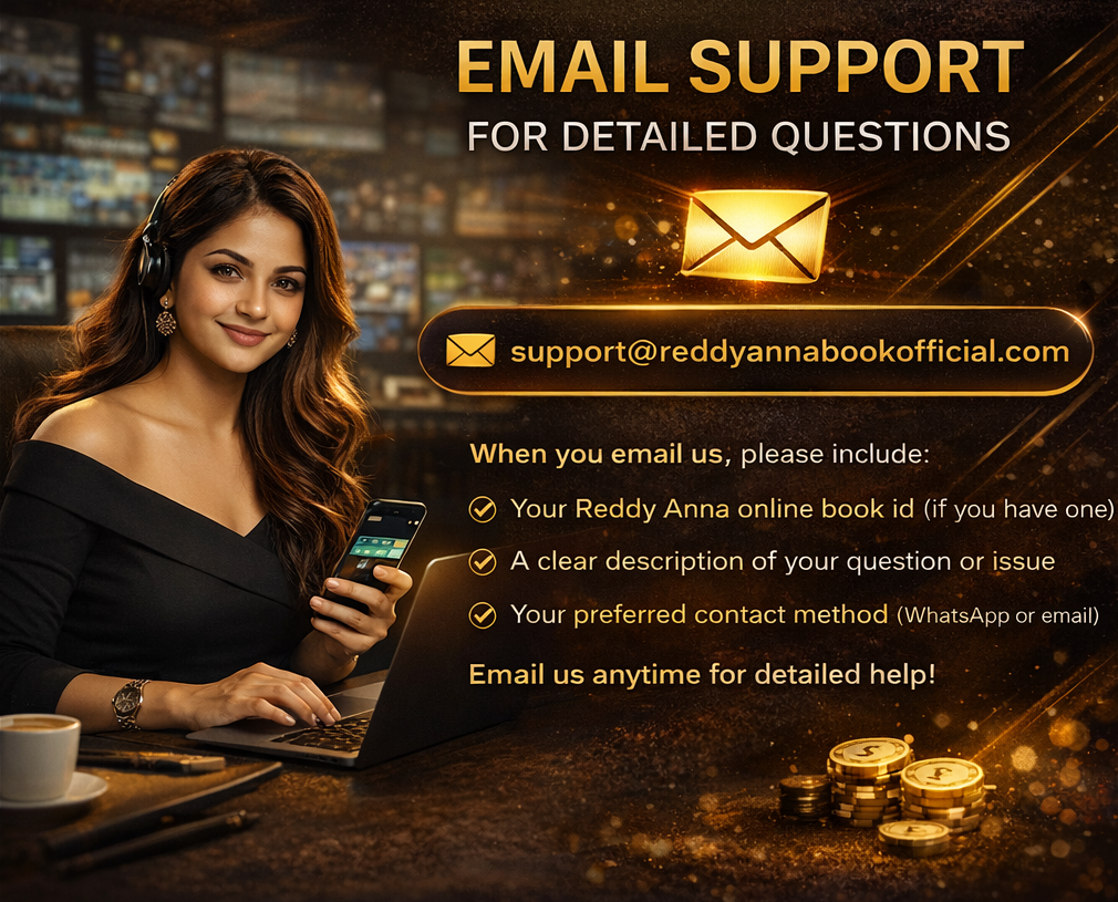 reddy anna eamil support image