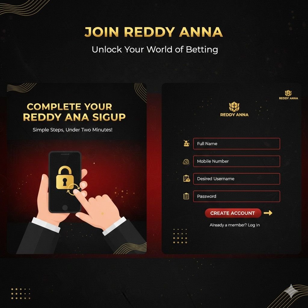 How to Complete Your Reddy Anna Sign Up