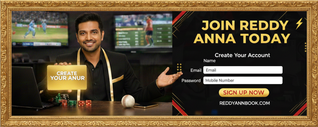 Reddy Anna Sign Up page image main image