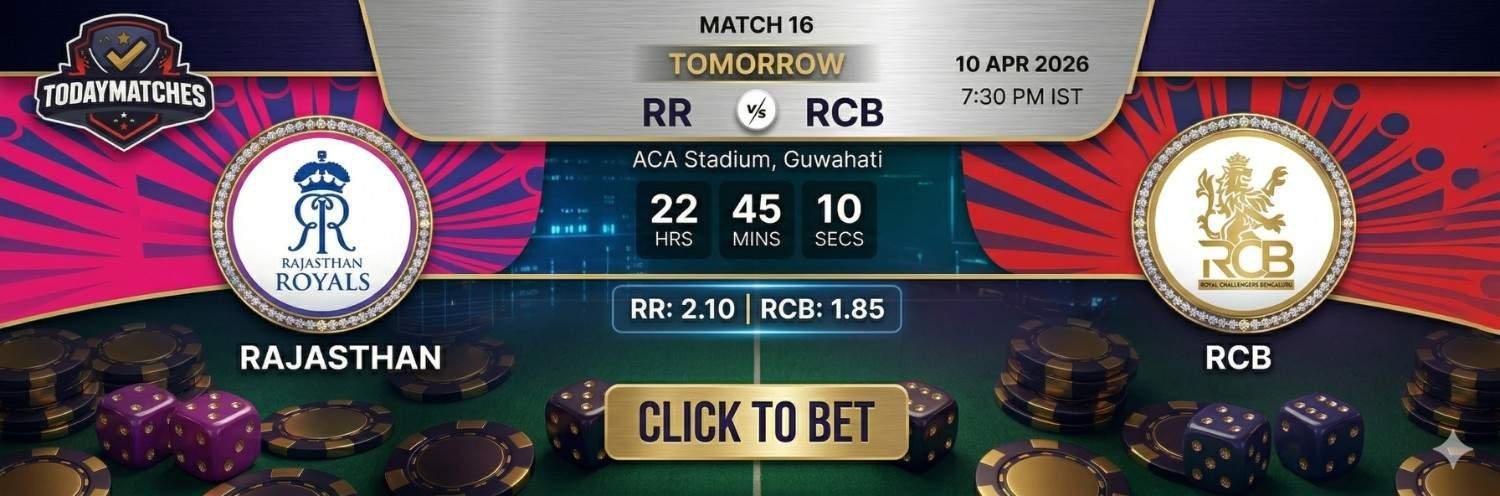 RR vs RCB Dream11 prediction – Barsapara Cricket Stadium Guwahati IPL 2026