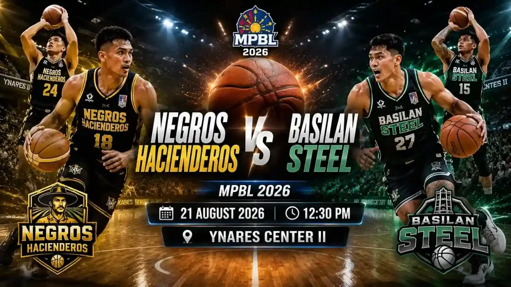 Current image: Negros Hacienderos vs Basilan Steel MPBL 2026 match preview – Todaymatch.
