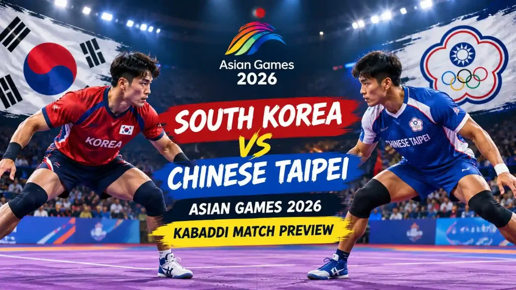 Current image: south korea vs chinese taipei asian game 2026 match prediction
