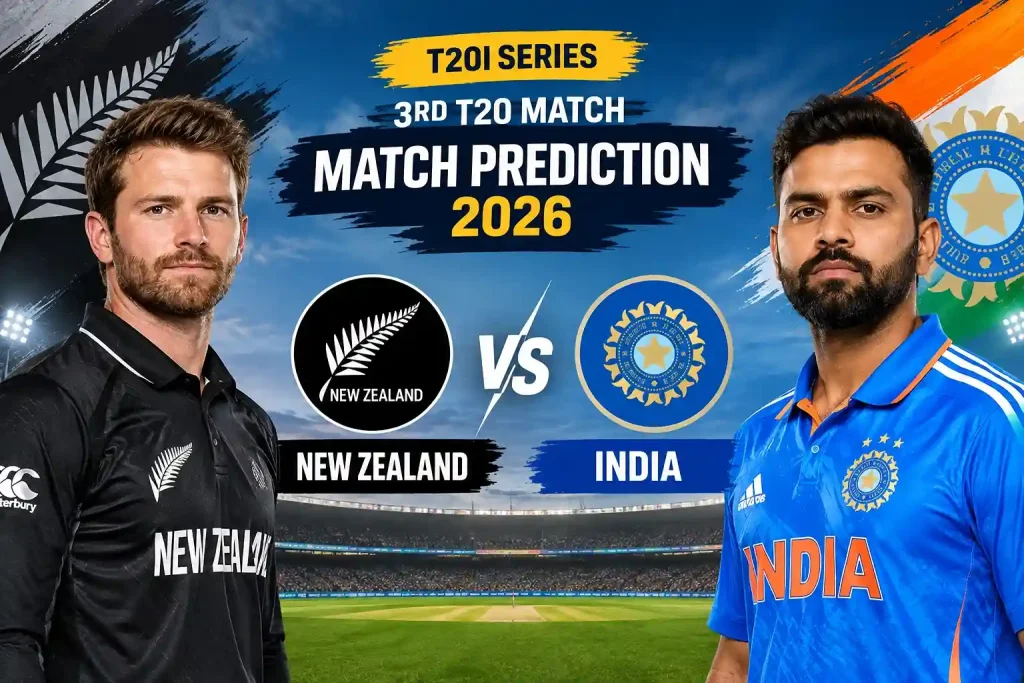 Explore the latest NZ vs IND 3rd T20 match prediction, only on **TodayMatches**!